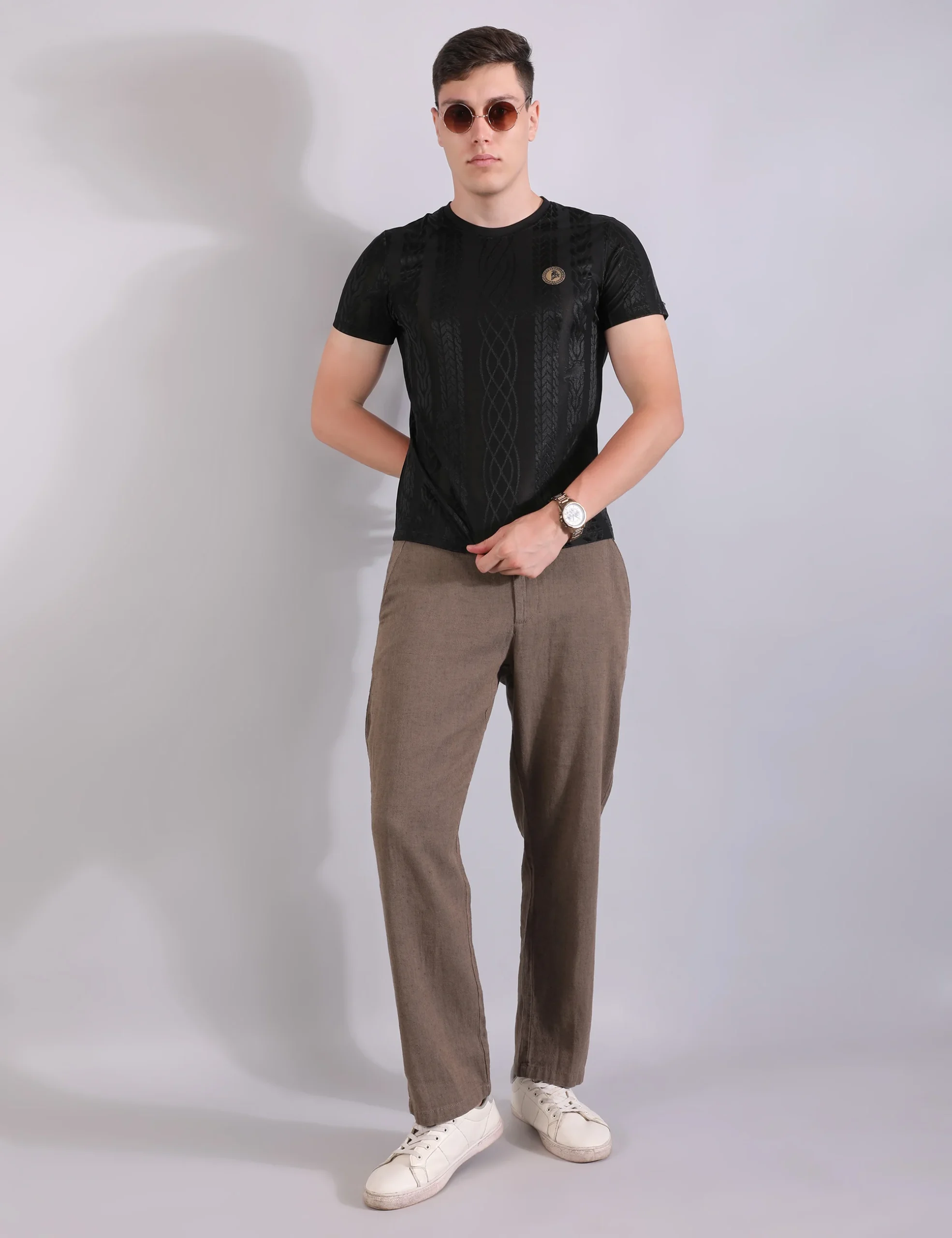 Monogram Matrix Tshirt - Noir Black - Image 2