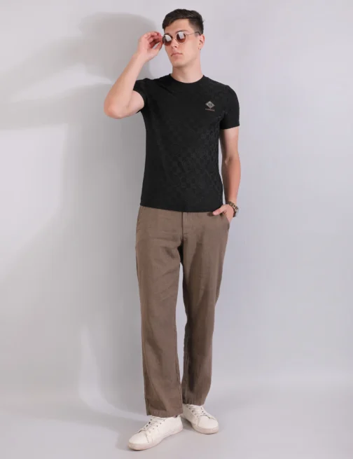 Monogram Matrix Tshirt - Phantom Black - Image 2