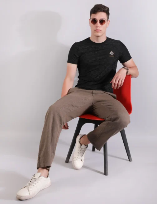 Monogram Matrix Tshirt - Phantom Black