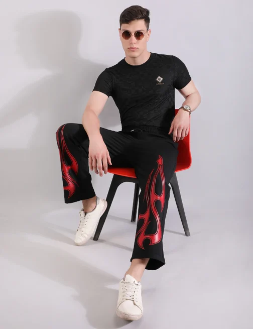 UA Red Flame Straight Pants